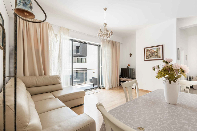 Moderne 59 m² Wohnung mit Panoramablick auf das Meer in Bečići — photo 4